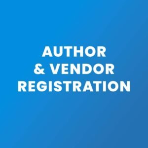 Author & Vendor Registration