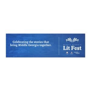 Lit Fest Car Magnet - 'Celebrating the stories that bring Middle Georgia together' Bumper Sticker